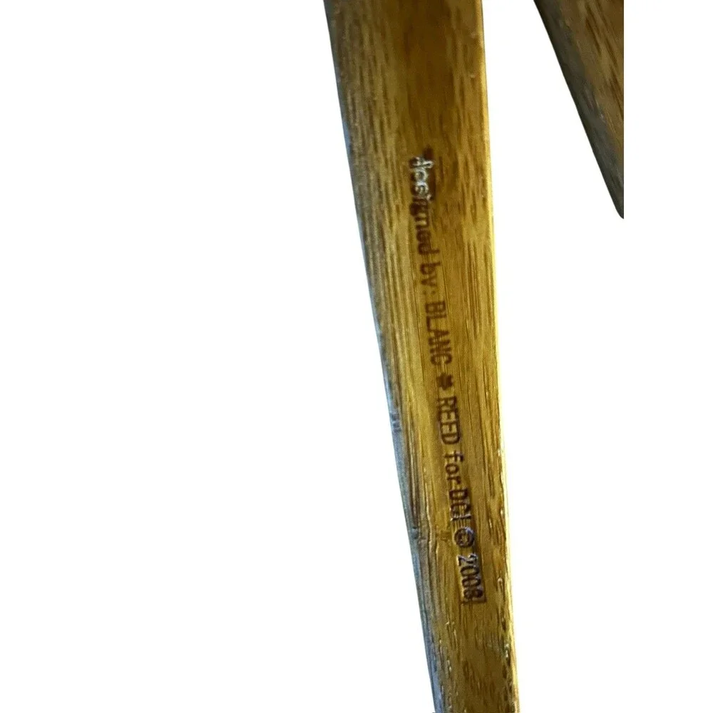 HEART Spoon Serving Set SPOONFUL OF LOVE Bamboo Blanc Reed